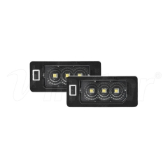 High Power BMW E39 LED License Plate Lamp (Smoke)