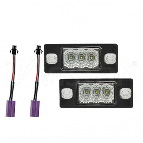 Audi Canbus LED License Plate Lamp (Clear+CREE LED)